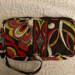 Vera Bradley multi color wristlet wallet